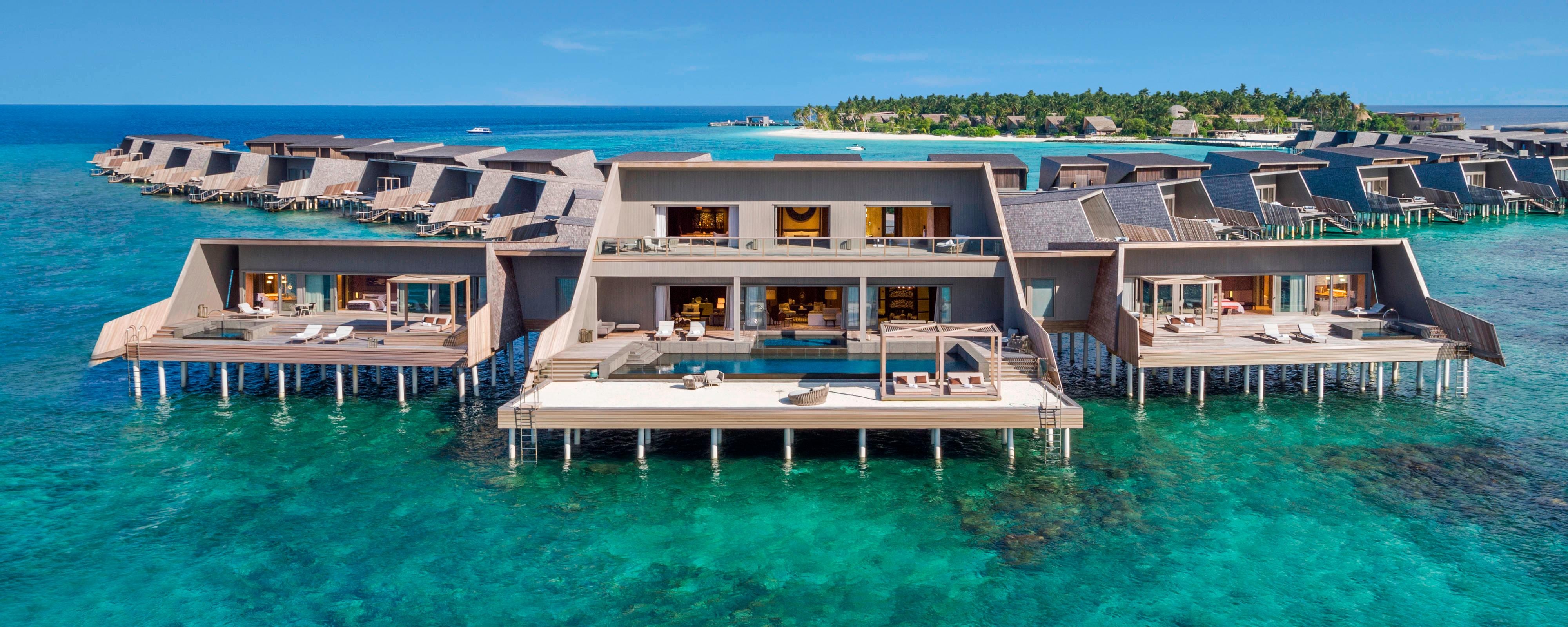 John Jacob Astor Estate - Three Bedroom Aerial View - The St. Regis Maldives Vommuli
